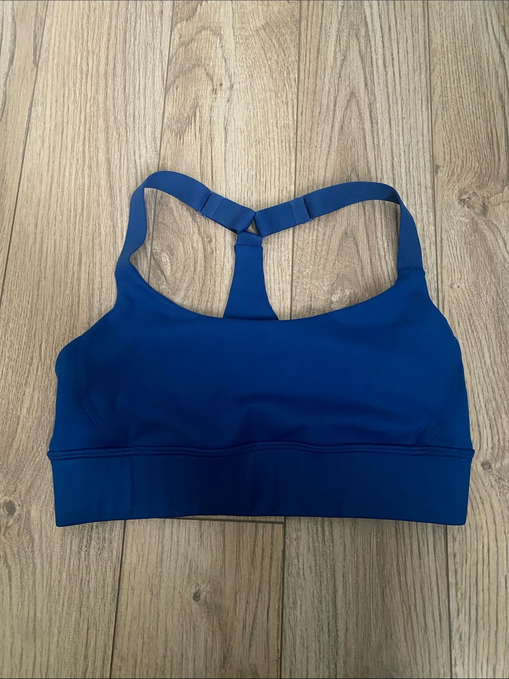 Beyond Yoga Royal Blue T-Back Sports Bra